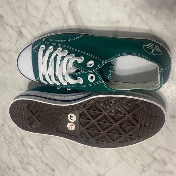 Trent University Green Sneakers, Never Worn Size M8 W10 - Picture 2 of 2